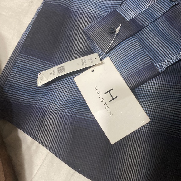 H by halston lg button up shirt - Picture 3 of 4
